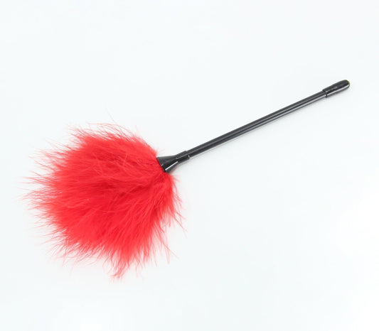 Mini Feather Tickler - Red - divasdenau