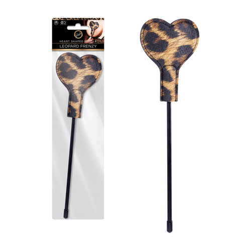 Leopard Frenzy - Heart Shaped Paddle