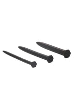 Load image into Gallery viewer, Ouch! - Silicone Rugged Nail Plug Set - Urethral Sounding