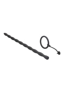 Ouch! - Silicone Plug & Cock Ring Set - Urethral Sounding