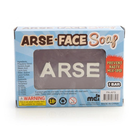 Arse & Face Soap - divasdenau