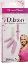 Load image into Gallery viewer, Dr. Laura Berman Dilators Set Of 4 Locking Sizes Plus Sleeve - divasdenau