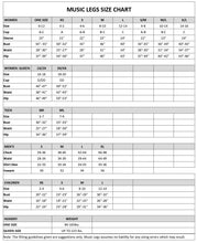 Load image into Gallery viewer, Music Legs - Pantyhose Spandex Fishnet Seamless