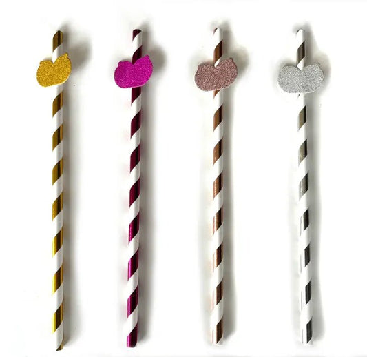 Glitterati - Boobie Party & Glittering Tall Party Straws - divasdenau