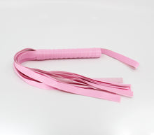 Load image into Gallery viewer, Berlin Baby - PU Leather Whip with Wrist Strap - Pink