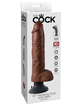 Load image into Gallery viewer, King Cock - 10&quot; Vibrating Cock with Balls
