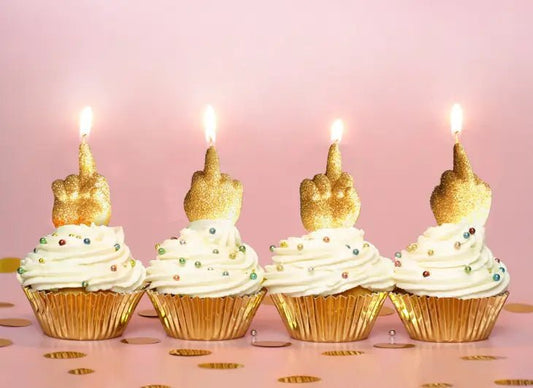 Happy Fucking Birthday FU Candle Set - divasdenau