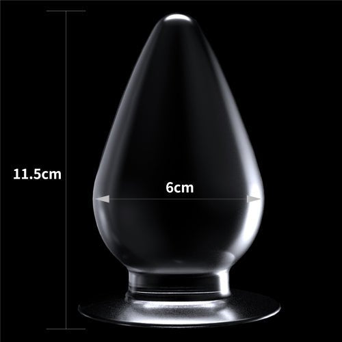 Flawless Clear - Butt Plug 4.5'' - divasdenau