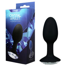 Load image into Gallery viewer, Seven Creations - Crystal Amulet Silicone Buttplug