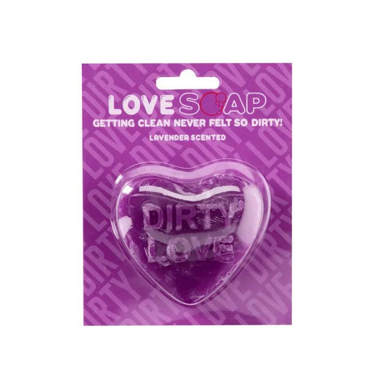 S-Line Heart Soap - Dirty Love - divasdenau
