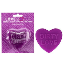 Load image into Gallery viewer, S - Line Heart Soap - Dirty Love - divasdenau