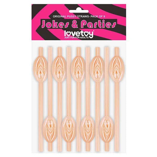 Pussy Straws - Light Skintone - 9 Pack - divasdenau