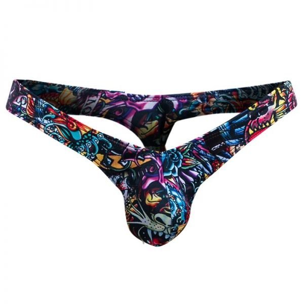 Cut4Men - Pouch Enhancing Thong - Tattoo - divasdenau
