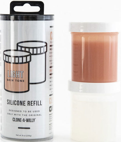 Clone-A-Willy - Silicone Refill - Flesh