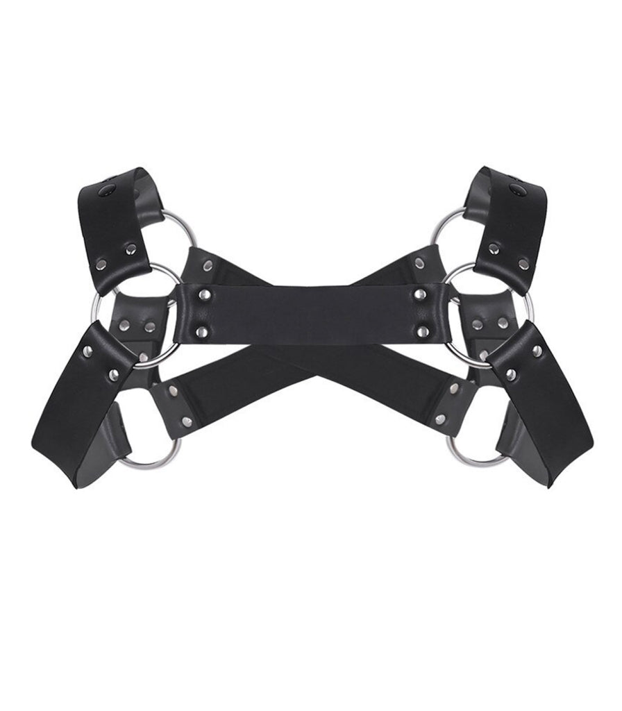 Men's Cross Front Body Brace
