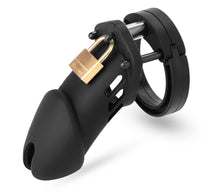 Load image into Gallery viewer, Love in Leather - Cock Cage - Silicone with Interchangeable Rings