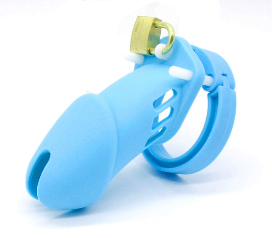 Cock Cage - Silicone with Interchangeable Rings - divasdenau