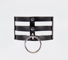 Load image into Gallery viewer, Love in Leather - Faux Leather Triple Strap Collar