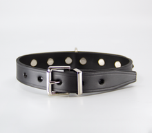 Load image into Gallery viewer, Love in Leather - Short Spiked Leather Collar