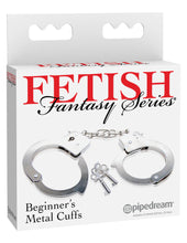 Load image into Gallery viewer, Fetish Fantasy Series - Beginner's Metal Cuffs