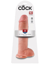 Load image into Gallery viewer, King Cock 11" Cock with Balls - divasdenau