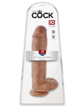Load image into Gallery viewer, King Cock 11" Cock with Balls - divasdenau