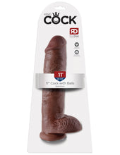 Load image into Gallery viewer, King Cock 11" Cock with Balls - divasdenau