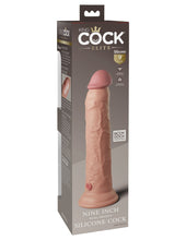 Load image into Gallery viewer, King Cock Elite - Dual Density Silicone Cock - 9" - Light - divasdenau