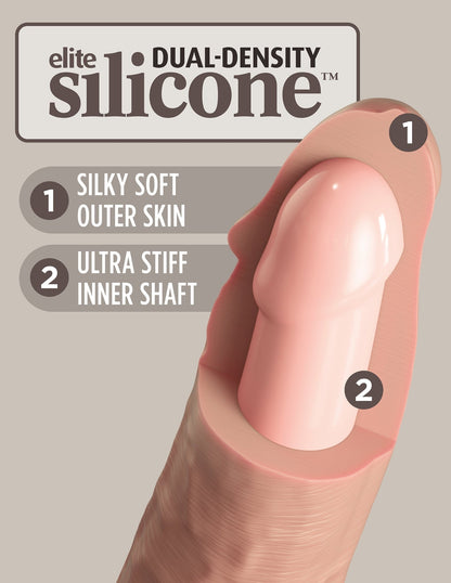 King Cock Elite - Beginner's Silicone Body Dock Kit 6" - divasdenau