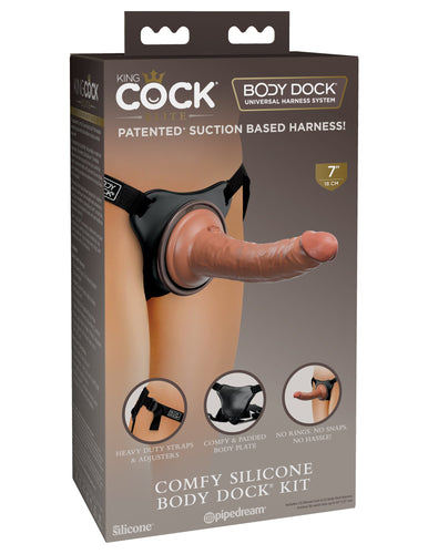 King Cock Elite - Comfy Silicone Body Dock Kit