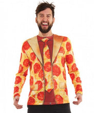 Load image into Gallery viewer, Pizza Suit Long Sleeve Top