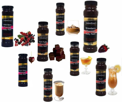 Valentino’s Chocolate Body Paint