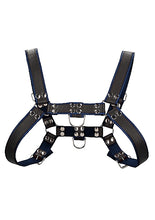 Load image into Gallery viewer, Ouch! - Bulldog Bonded Leather Chest Harness - S/M