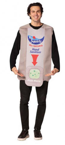 Hand Sanitizer Wall Dispenser Costume